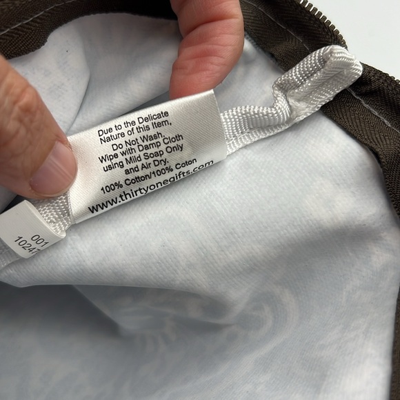 Thirty one multi-purpose bag tote with zipper - Picture 6 of 9